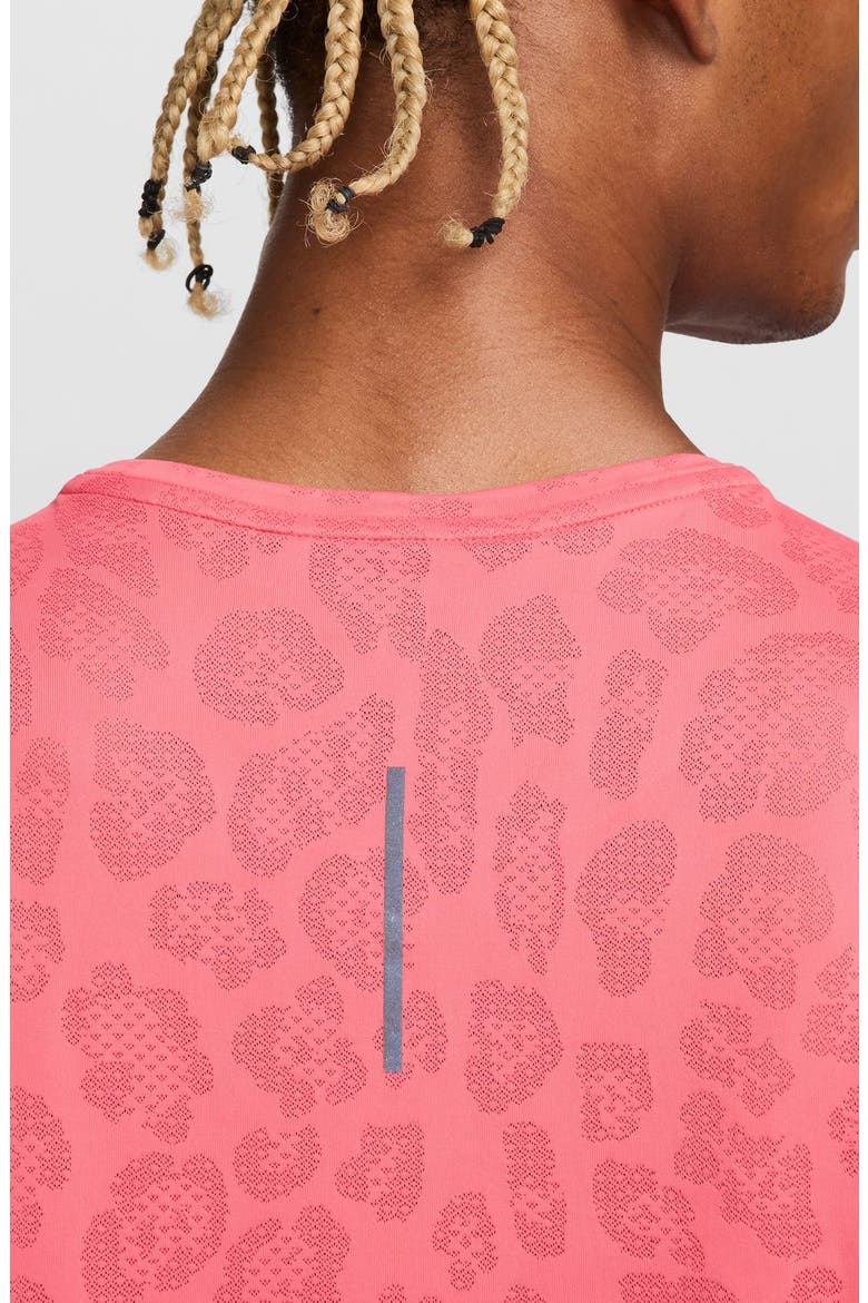 Rise 365 Run Division Dri-FIT Running T-Shirt, Alternate, color, ASTER PINK