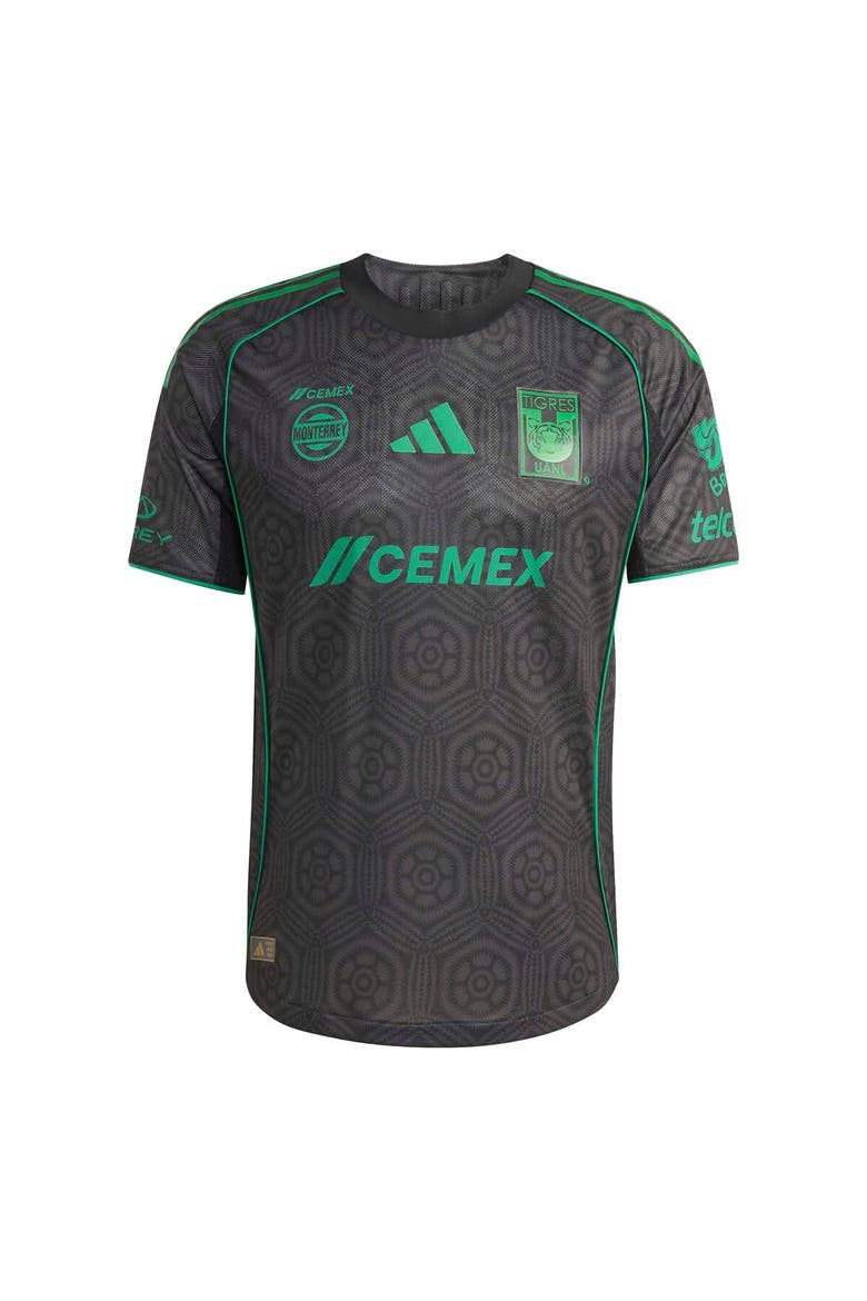 Men's adidas  Gray Tigres UANL 2025/26 Third On Field Authentic Jersey, Alternate, color, Gray