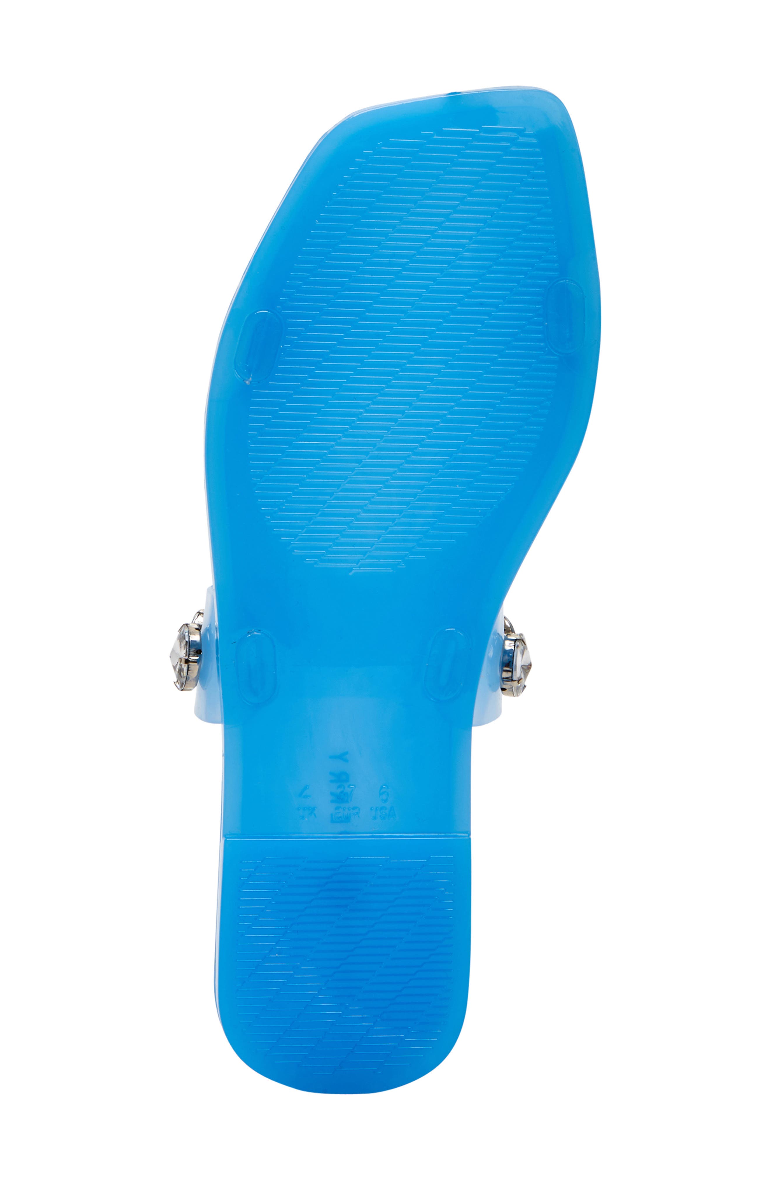 Katy Perry The Geli Embellished Slide Sandal, Alternate, color, Tranquil Blue