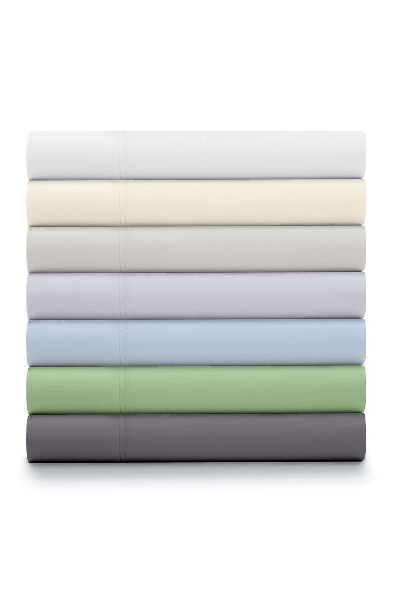 ELLA JAYNE HOME 500 Thread Count Cotton Sateen 4-Piece Sheet Set, Alternate, color, Stone