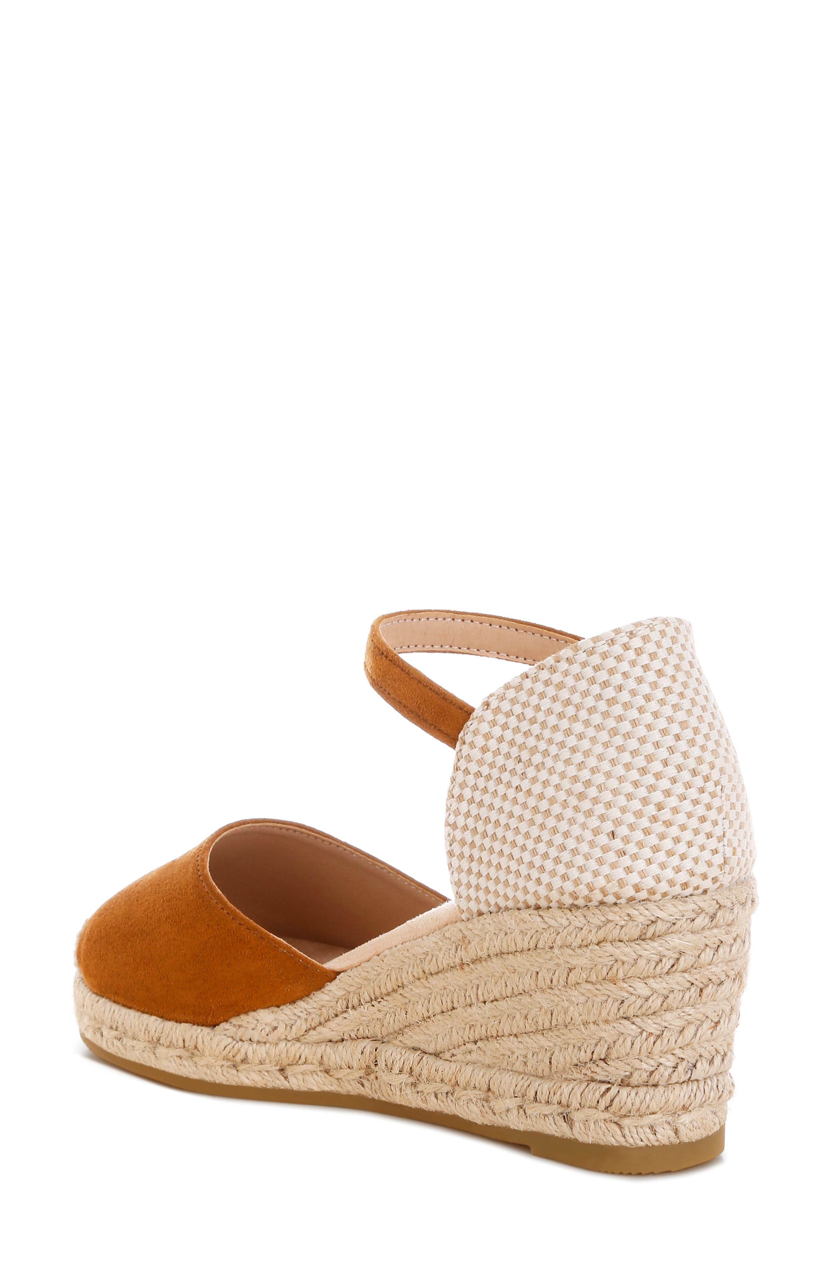 LONDON RAG Anglong Espadrille Wedge Sandal, Alternate, color, Tan