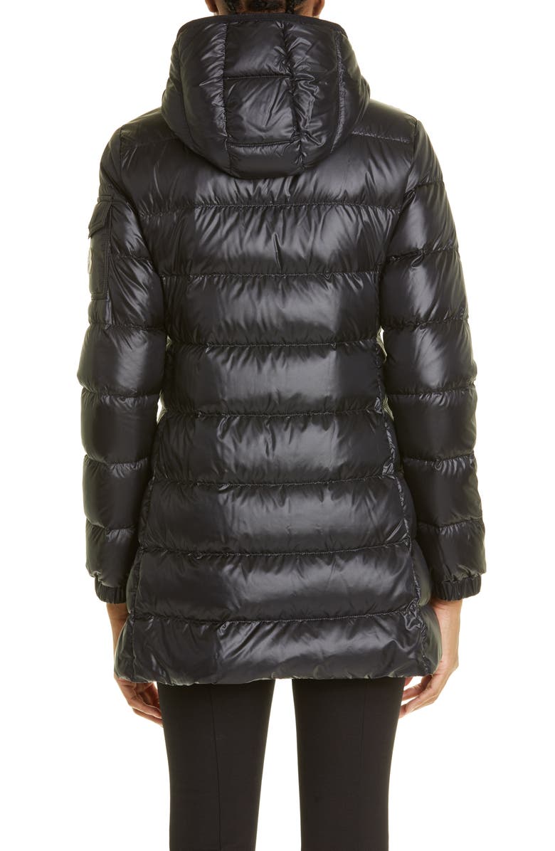 Moncler Glements Down Parka, Alternate, color, Black