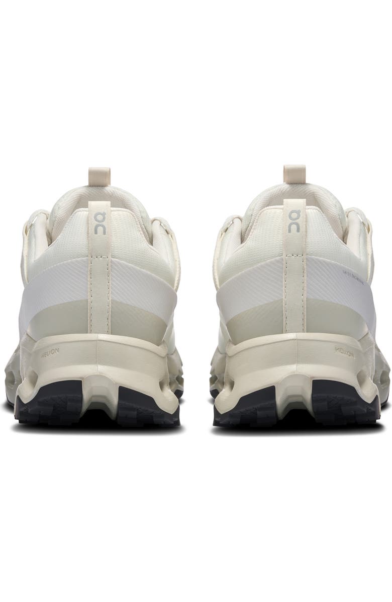 On Cloudhorizon Waterproof Hiking Shoe, Alternate, color, Ghost/ Ivory
