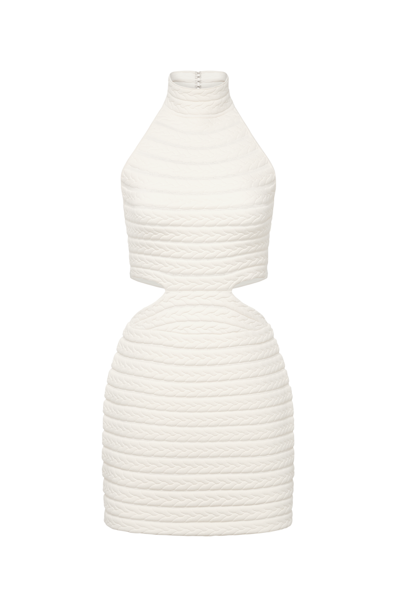Et Ochs Saige Knit Mini Dress, Alternate, color, Ivory