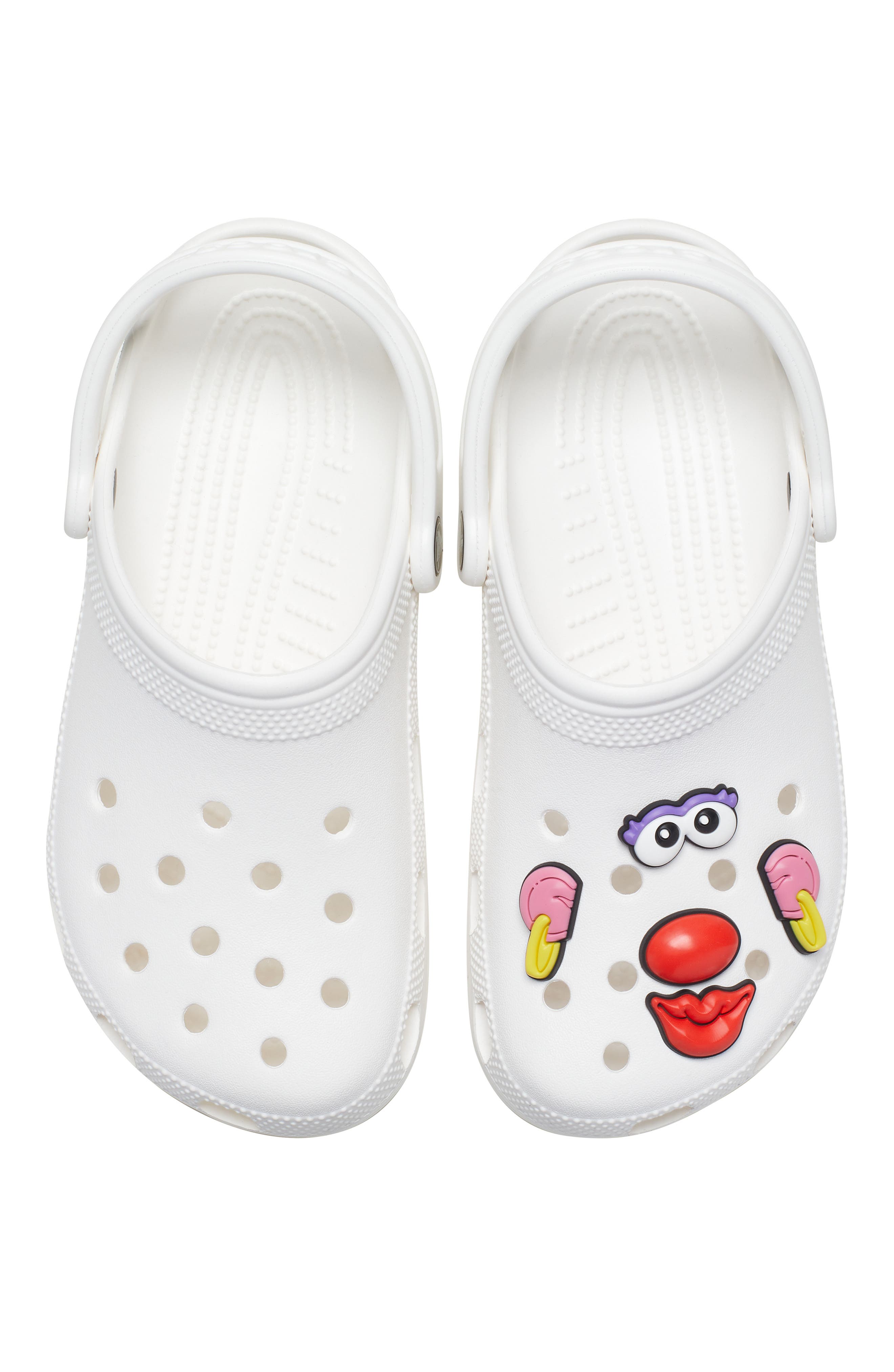 Assorted 5-Pack Mrs. Potato Head Jibbitz™ Shoe Charms, Alternate, color, WHITE