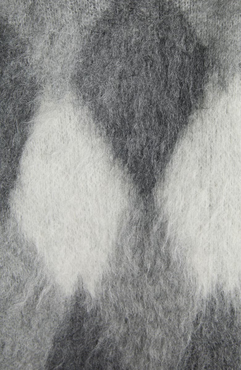 Moncler Argyle Mohair Blend Sweater, Alternate, color,