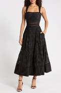 HOUSE OF CB Ava Embroidered Sleeveless Maxi Dress