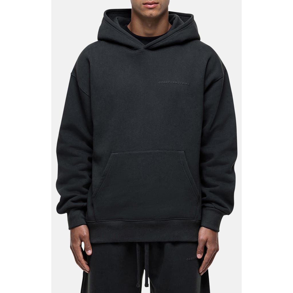 Good For Nothing Pirate Black Oversized Hoodie  product