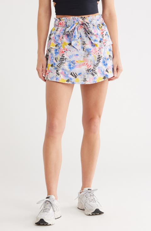 Printed In the Wild Skort