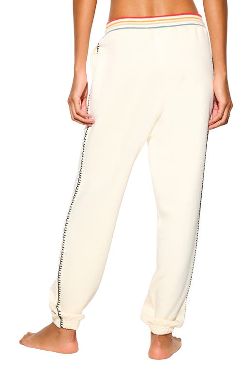 Spiritual Gangster Hudson Cotton & Modal Joggers In Neutral