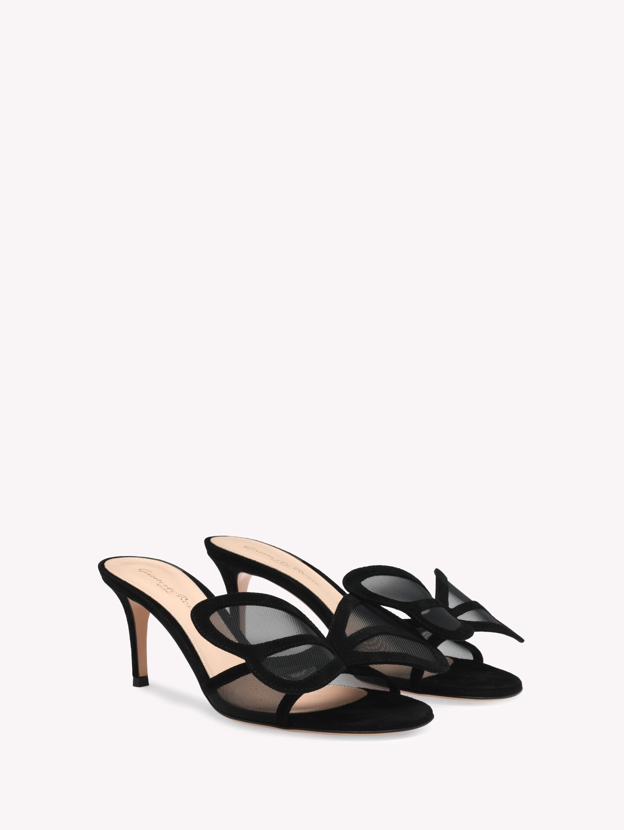 Gianvito Rossi Ilia Mules, Alternate, color, Black
