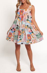 Petal 
Pup Rafaela Trapeze Minidress