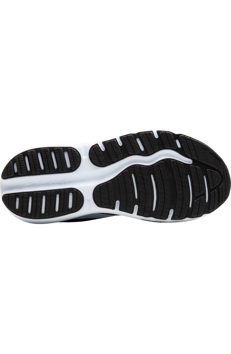 Brooks Ghost Max 2 Running Shoe, Alternate, color, Black/White/Fiery Red