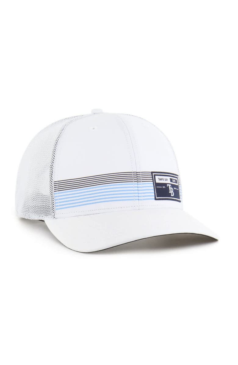 
47 Men
s 
47  White Tampa Bay Rays Rangefinder brrr Trucker Adjustable Hat, Alternate, color, White