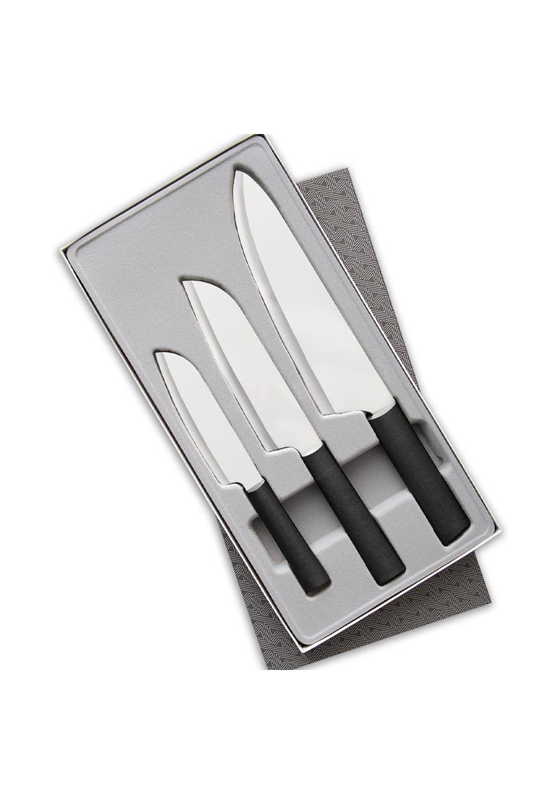 3 Piece Chef Select Knife Set, Main, color, Black
