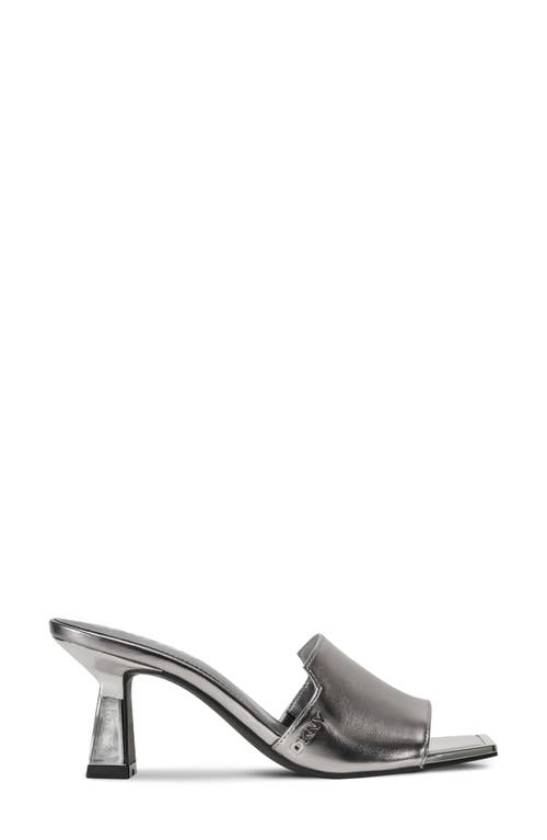 Dkny Kailyn Slide Sandal In Silver