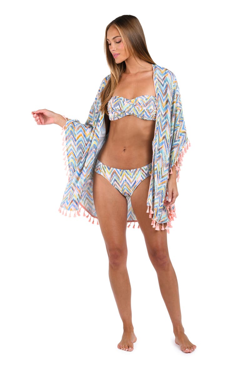 Soul Cover-Up Tunic, Alternate, color, WHITE MULTI
