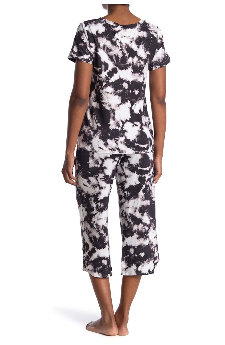 Kensie Top & Capri 2-Piece Pajama Set, Alternate, color, 