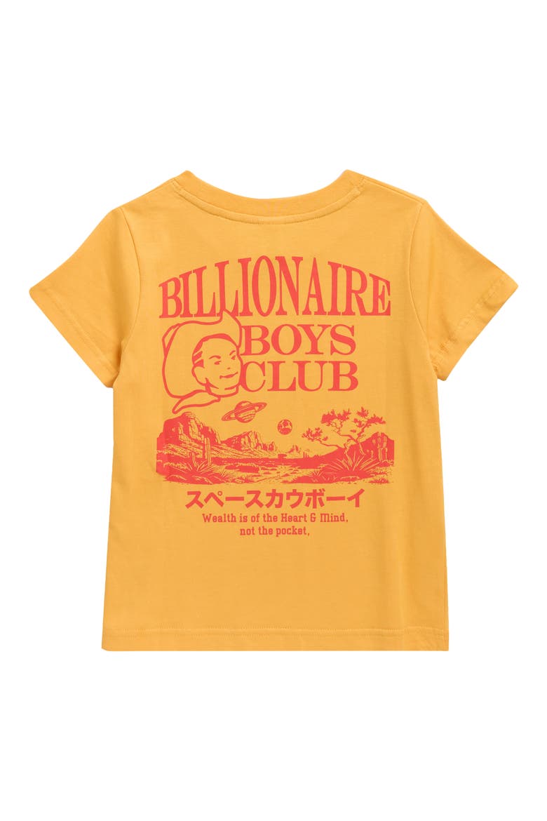 Kids' Space Cowboy Cotton Jersey Graphic T-Shirt, Alternate, color, MARIGOLD