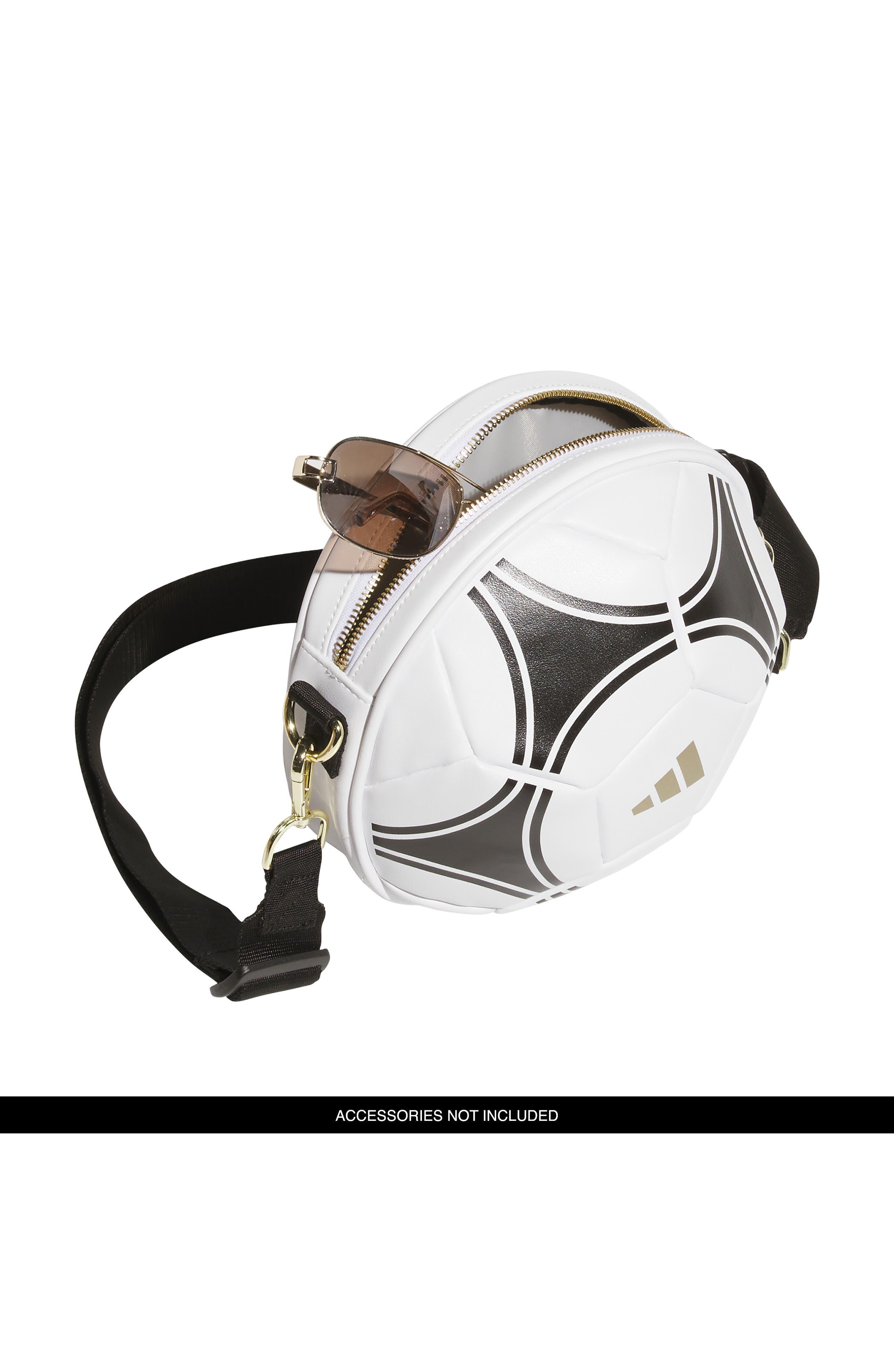 adidas Originals Soccer Ball Crossbody Bag, Alternate, color, 