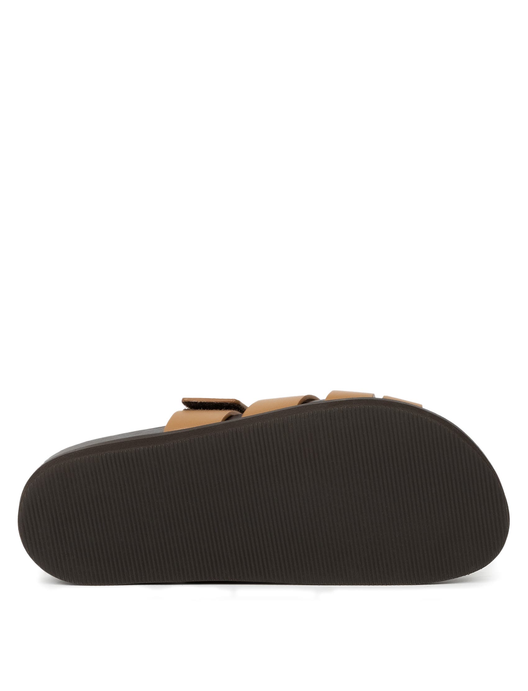 Atlas Flat Sandals, Alternate, color, Hazelnut