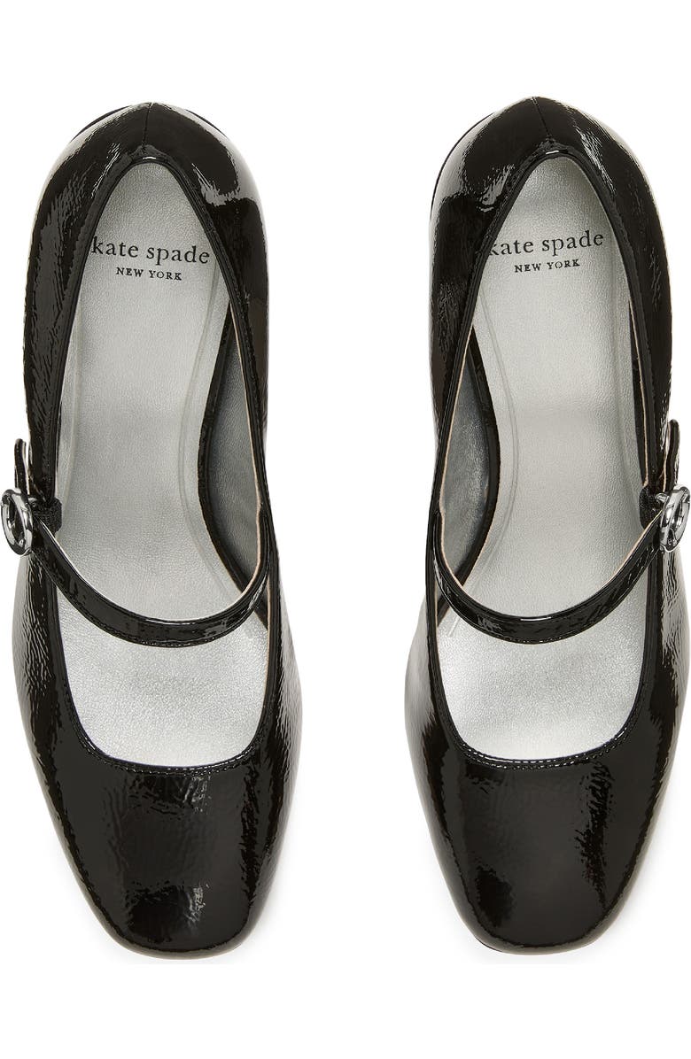 Kate Spade New York halo mary jane pump, Alternate, color, Black