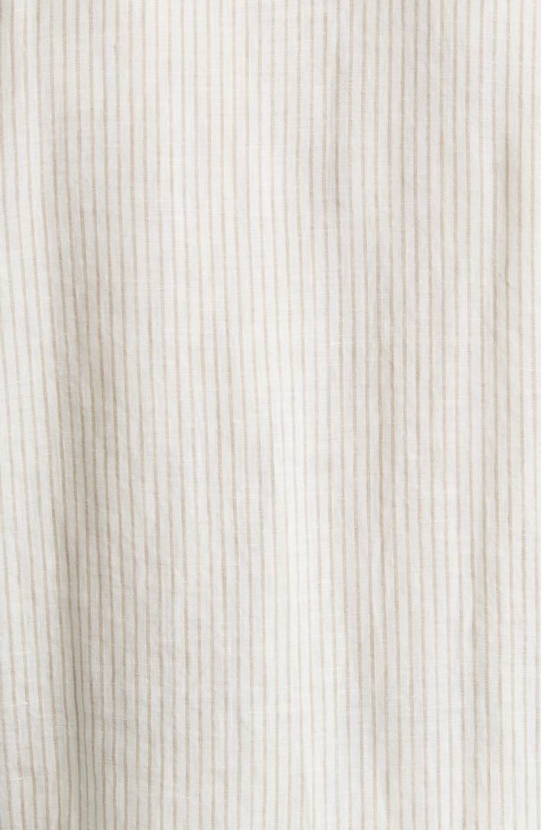 Brax Daniel Linen Button-Down Shirt, Alternate, color, Coconut