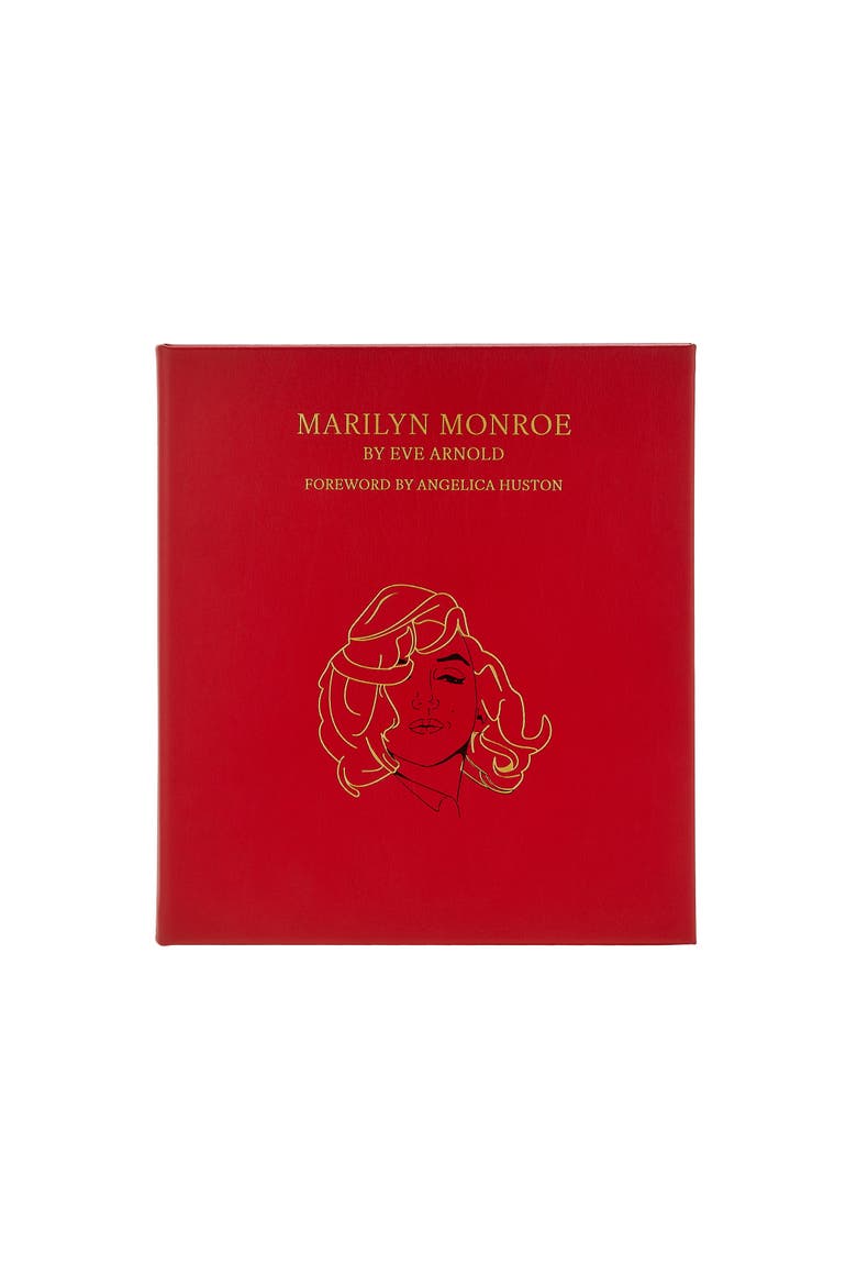 Marilyn Monroe by Eve Arnold Leather Edition, Main, color, RED