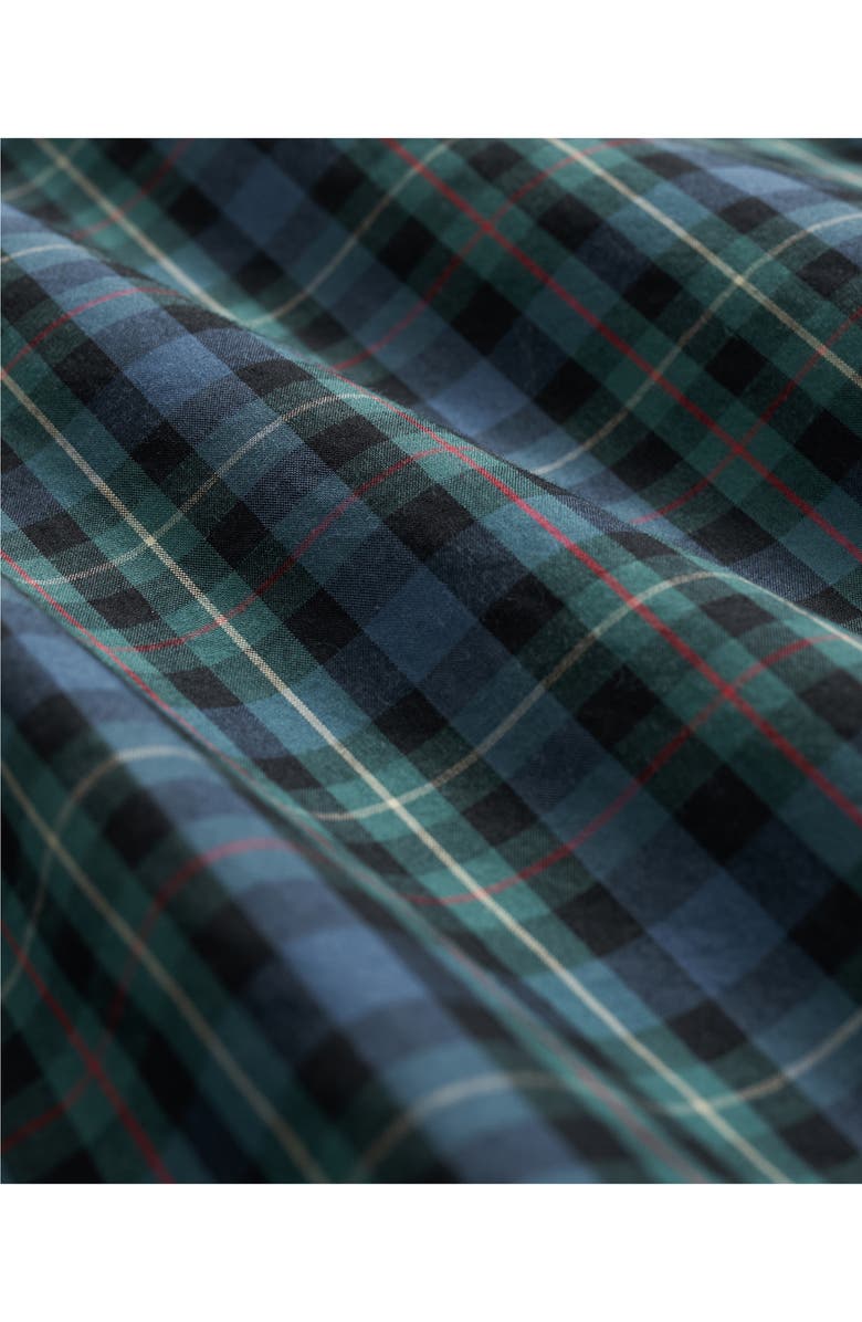 Brooks Brothers Friday Check Cotton Poplin Button-Down Shirt, Alternate, color, Bistro Green Tartan