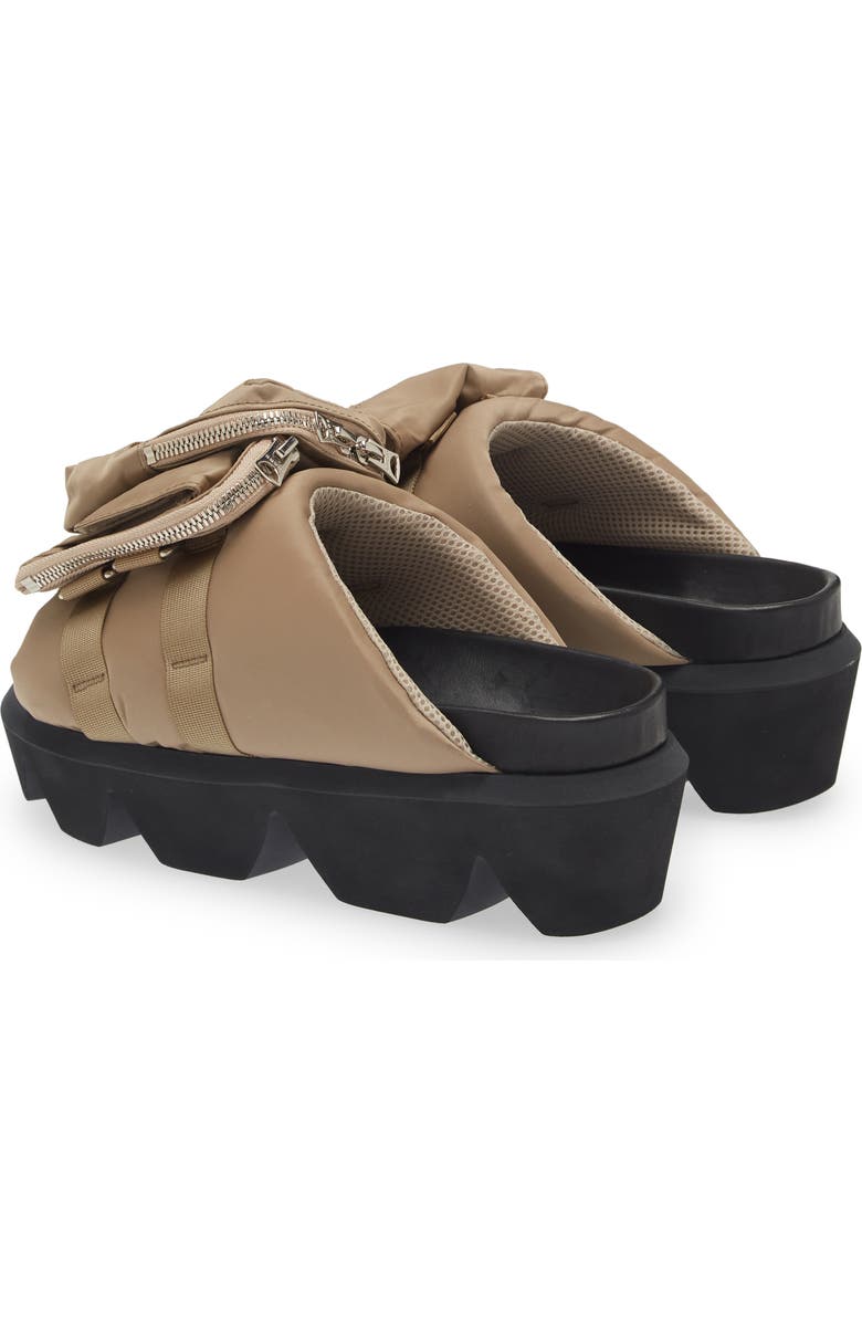 Sacai Pockets Slide Sandal, Alternate, color,