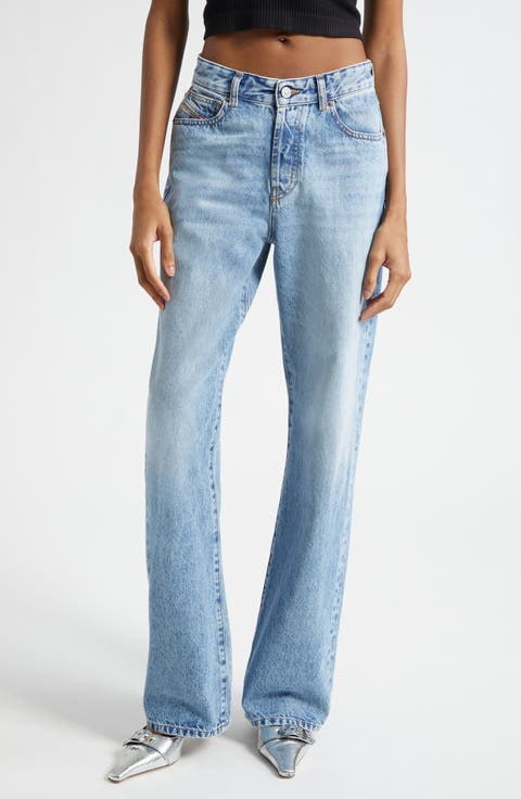 1971 D-Sent High Waist Straight Leg Jeans