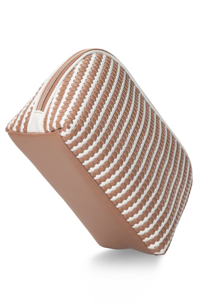 Stephanie Johnson Marabella Mocha Lola Makeup Bag, Alternate, color, Brown