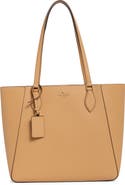 Kate Spade New York poppy refined grained leather tote bag