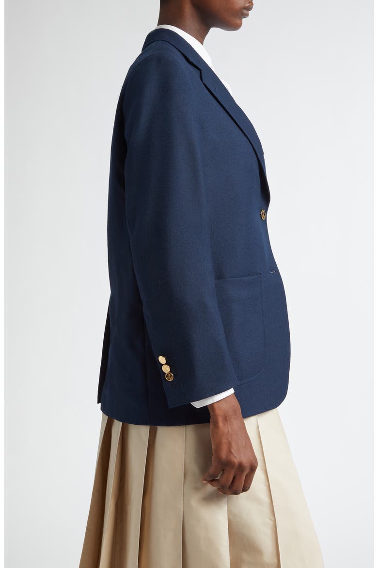 Wool Twill Sport Coat, Alternate, color, NAVY