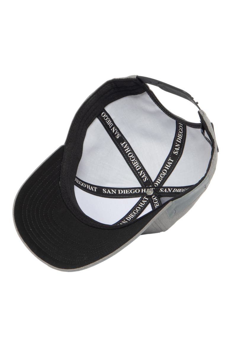 Tee Side Holder Golf Cap, Alternate, color, HEATHER GREY