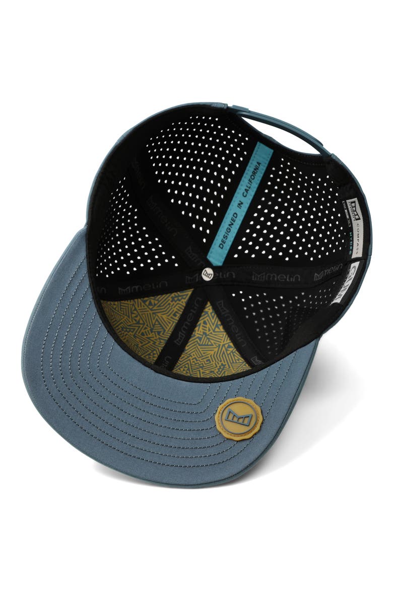 Hydro Compass Snapback Cap, Alternate, color, BLUE STONE GUM