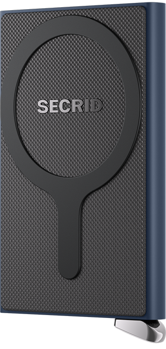 Secrid Cardprotector+ Fluted For Magsafe In Blue