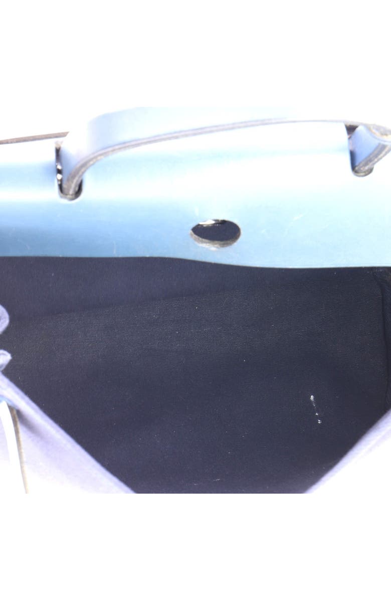 Pre-Owned Hermes Herbag Toile and Leather PM, Alternate, color, Bleu Indigo