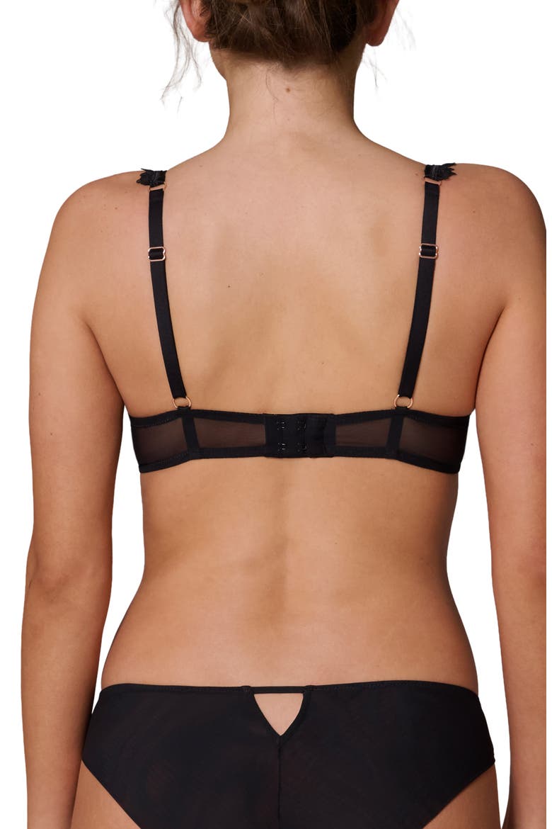 Fantasme Demi Cup Underwire Bra, Alternate, color, LIGHT TATOO
