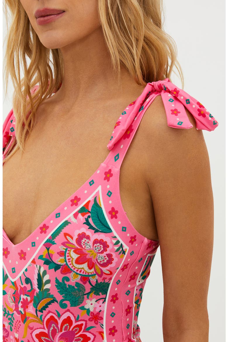 Akira One-Piece Swimsuit, Alternate, color, PASSION FLORAL