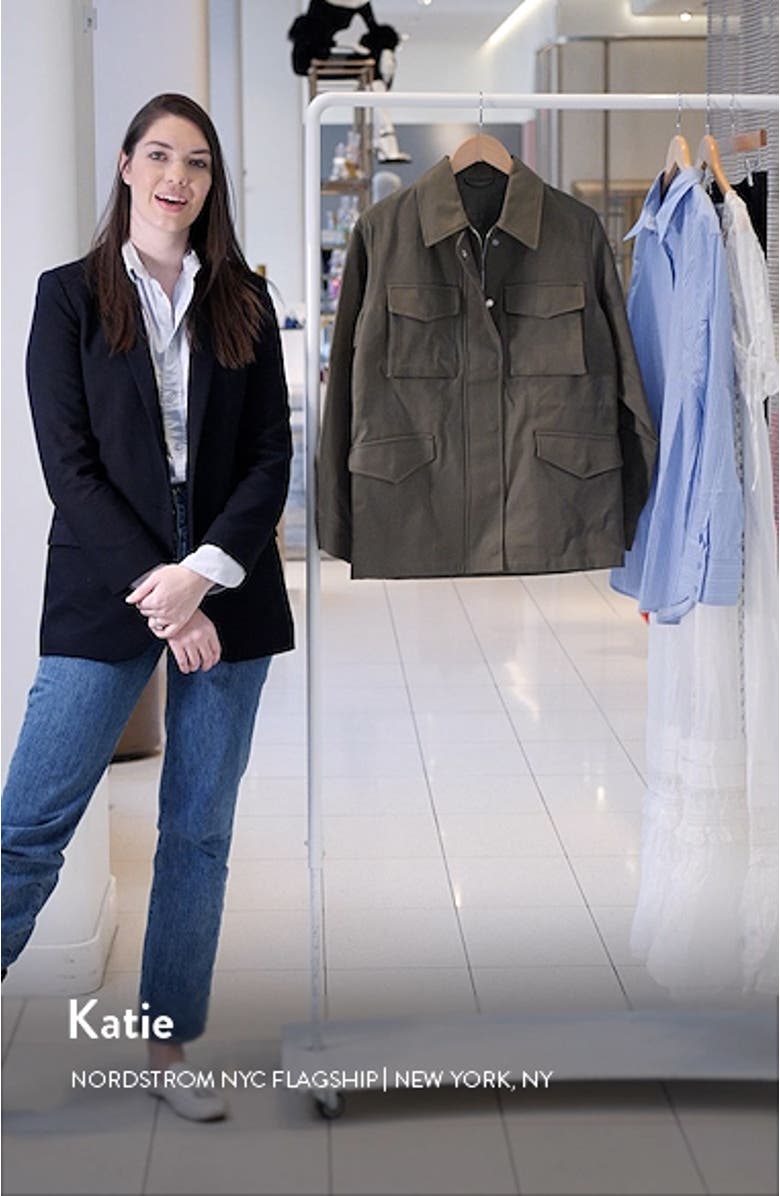 Collared Cotton Jacket, sales video thumbnail