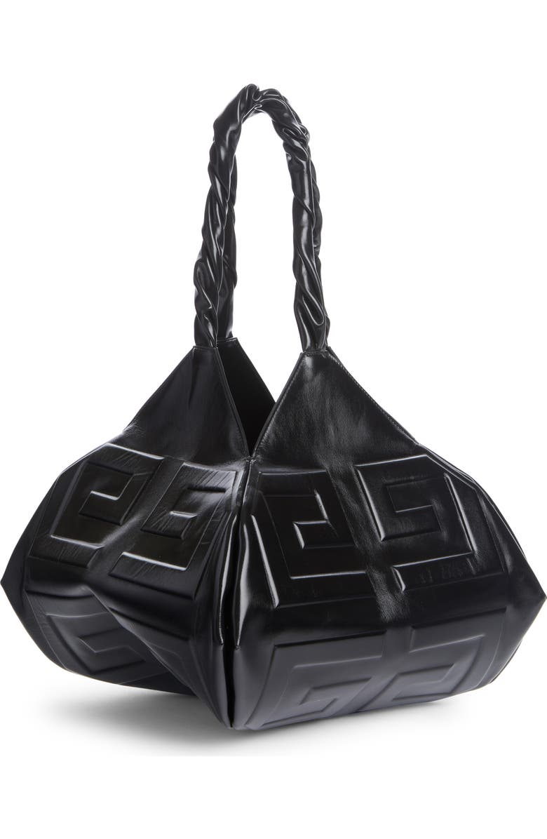 Givenchy Large Balle 4G Logo Leather Tote, Alternate, color,