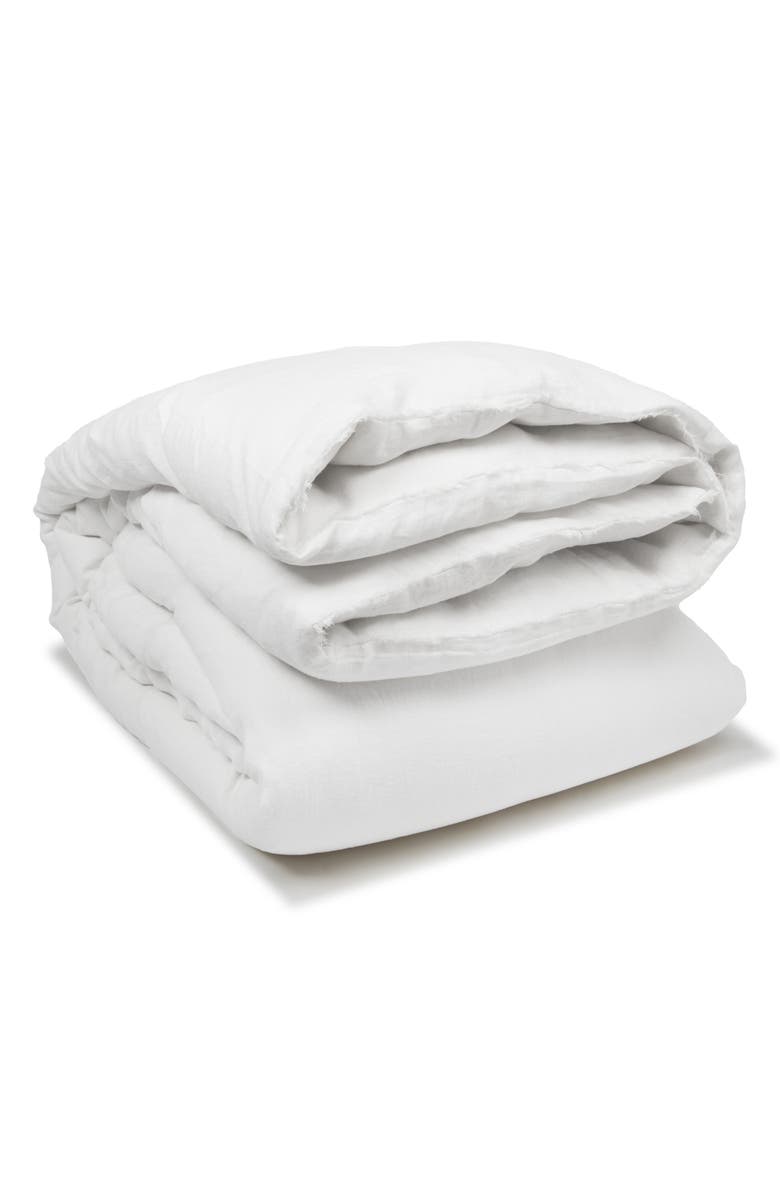 Pom Pom at Home Hunter Duvet Cover, Main, color, White