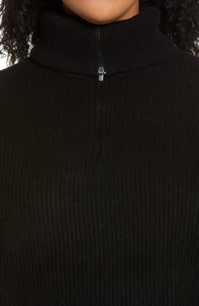 Vince Wool & Cashmere Half Zip Sweater, Alternate, color,