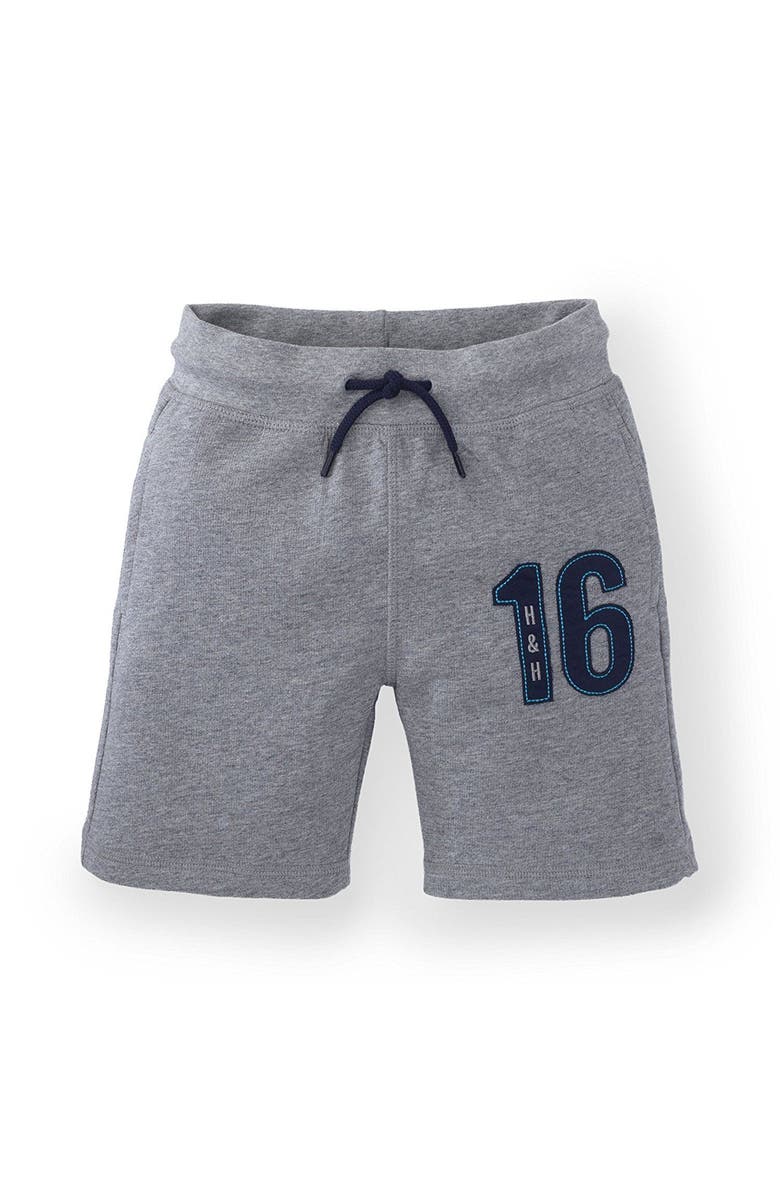 Hope & Henry Baby Boys' Knit Athletic Short, Infant, Main, color,