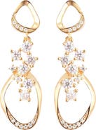 Lucy Quartermaine Volcan Earrings with White Topaz