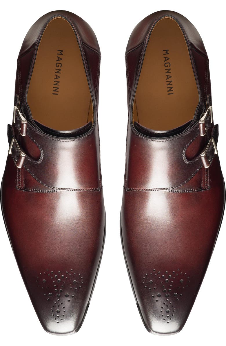 Magnanni Derek II Water Resistant Monk Shoe, Alternate, color,