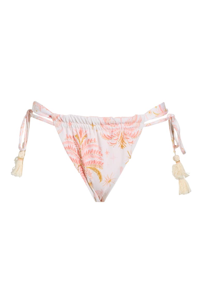 Scrunch Bikini Bottoms, Alternate, color, PEACH PINK