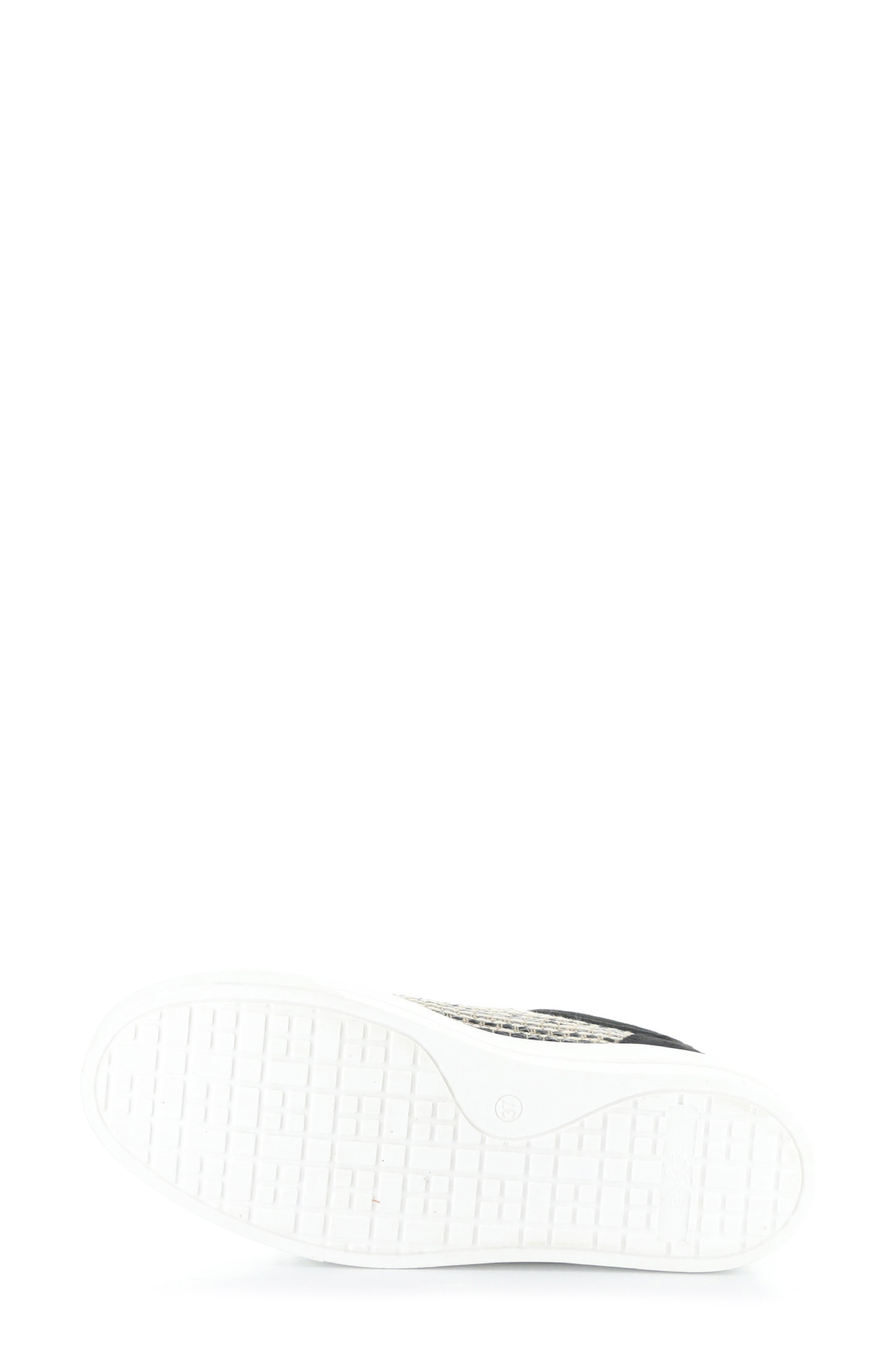 Bos. & Co. Mera Lace-Up Platform Sneaker, Alternate, color, Black