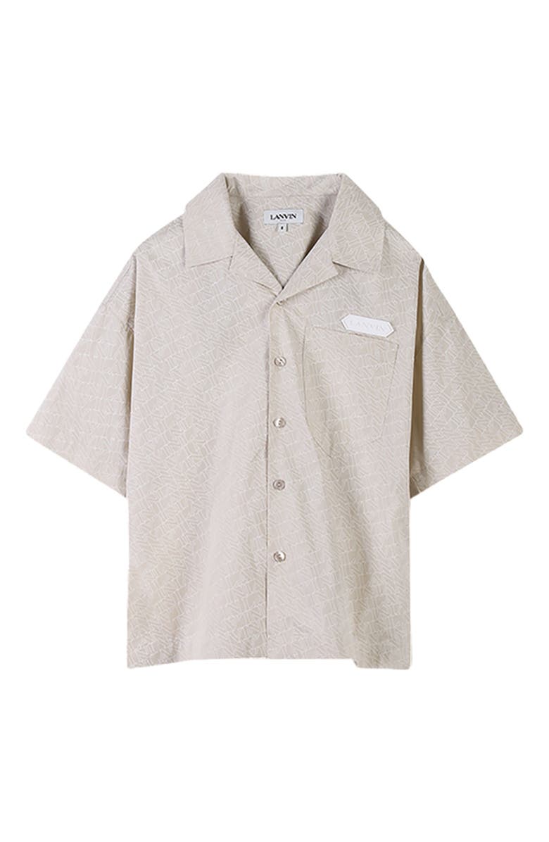 Lanvin KIDS SHORT-SLEEVED SHIRT, Alternate, color, 